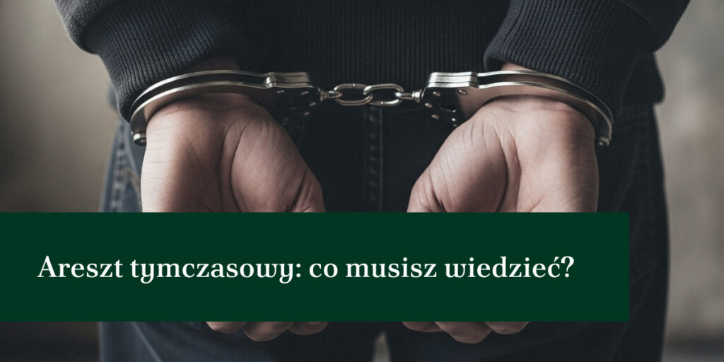 Areszt tymczasowy - wszystko co musisz wiedzieć